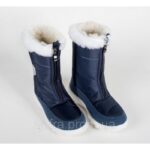 БОТІНКИ ДИТЯЧІ З МАТЕРІАЛУ ПВХ (G-081-СНІЖИНКА ХУТРО)